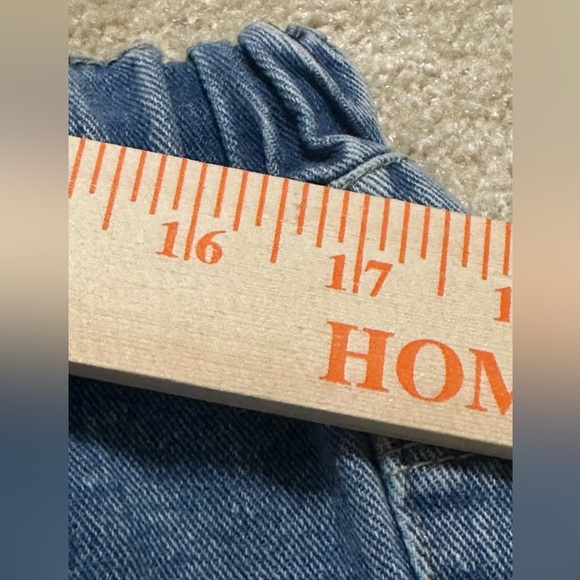 Wide Leg Jeans sz 2XL elastic waist pull on plus size - Picture 9 of 11